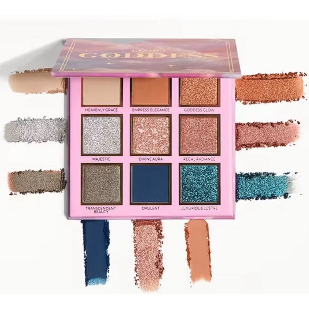 ELOISE BEAUTY Goddess Eyeshadow Palette, FULL SIZE NEW